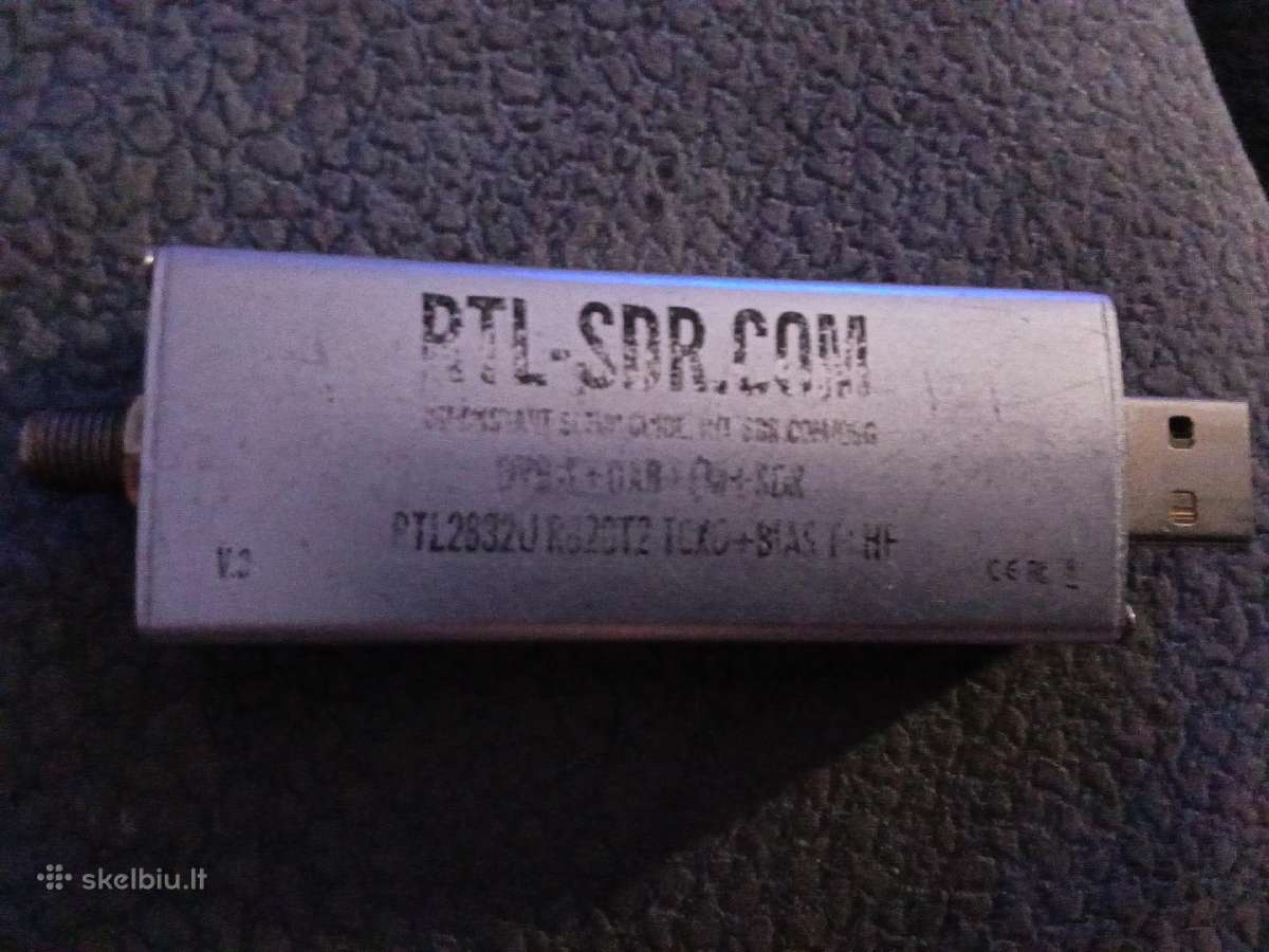 Usb Sdr imtuvas Rtl2832u R820t2 – puikiai veikia