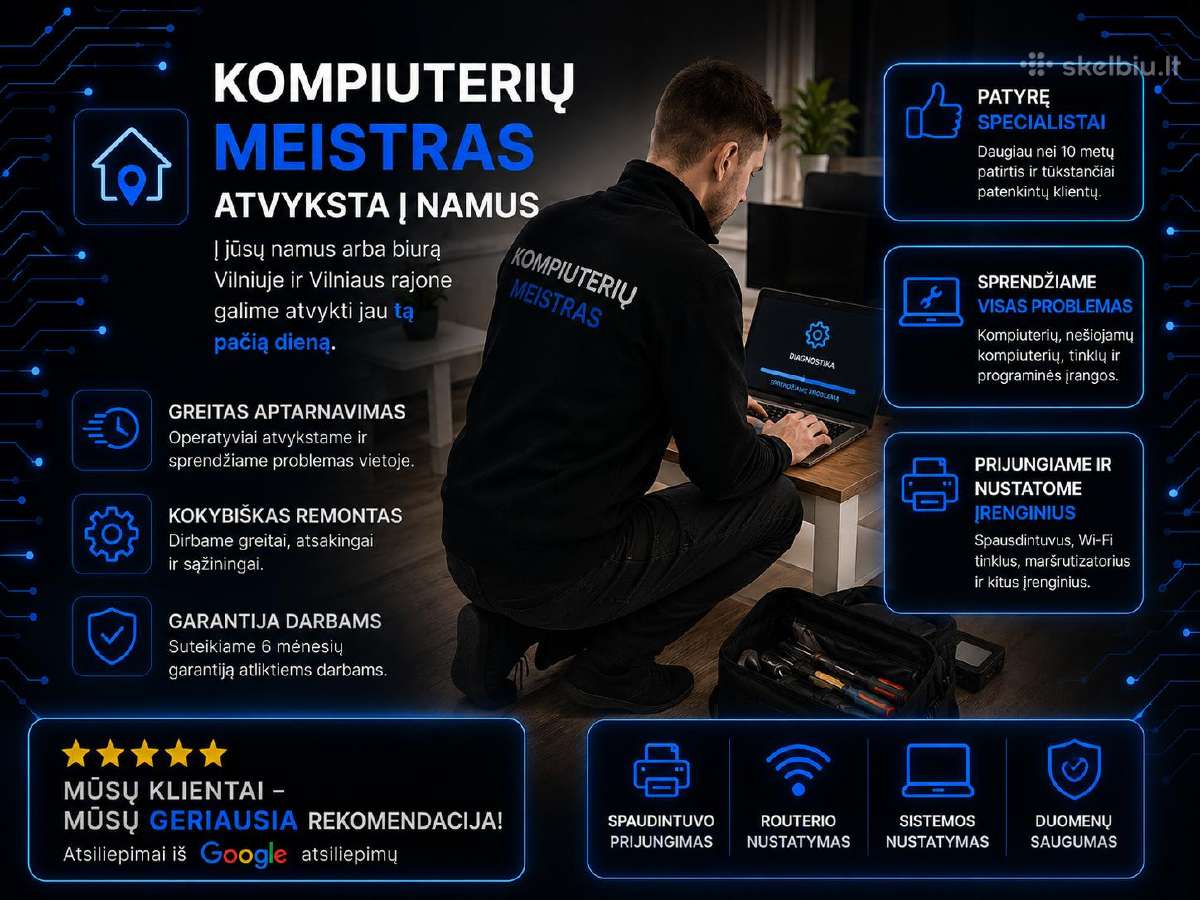 Skubus kompiuterių remontas – Savanorių pr. 40 - nuotraukos Nr. 5