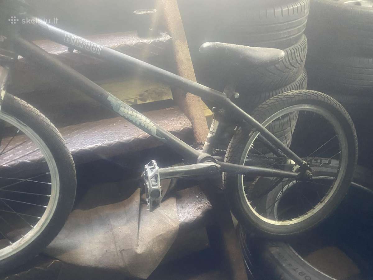 Triukų motociklas BMX - nuotraukos Nr. 7
