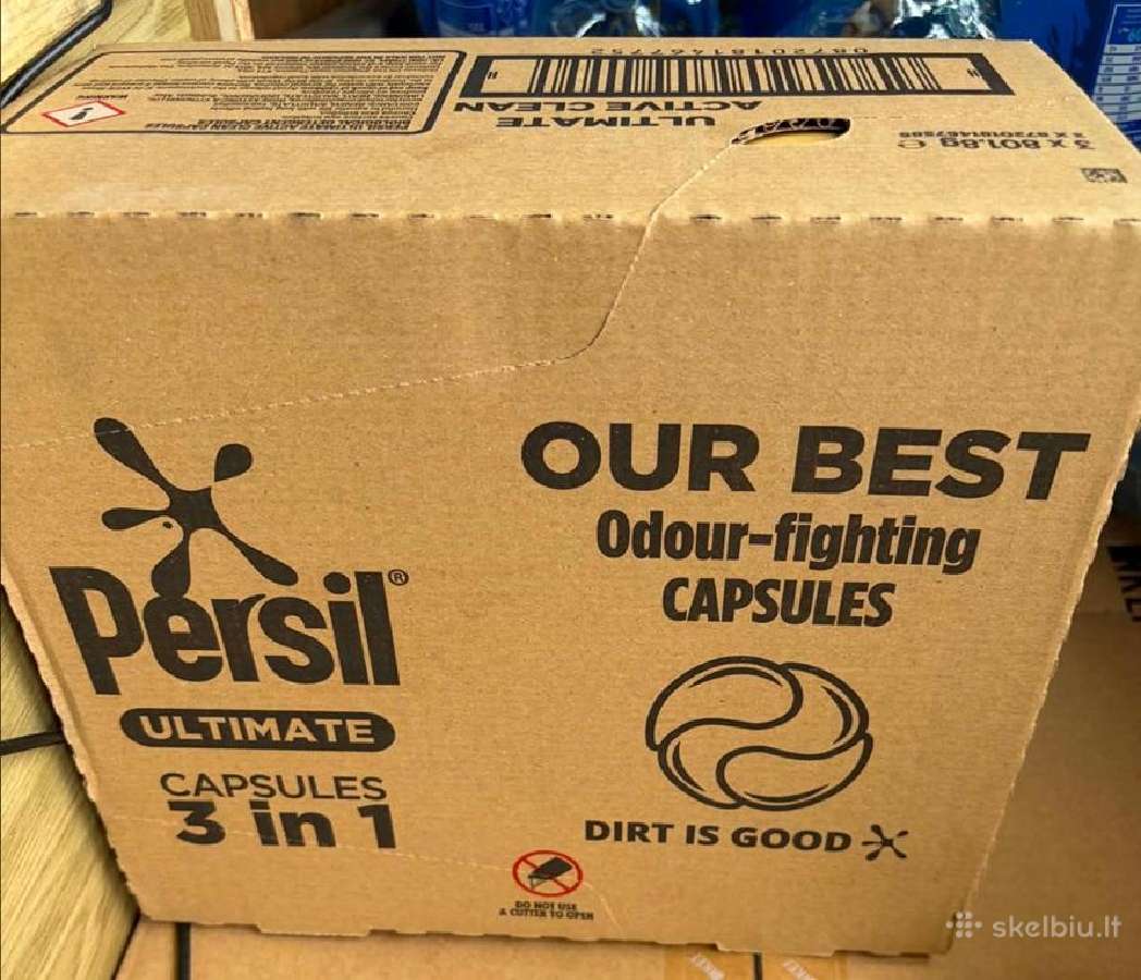 Persil Ultimate Active Clean 11 dėžučių x 38 kaps.