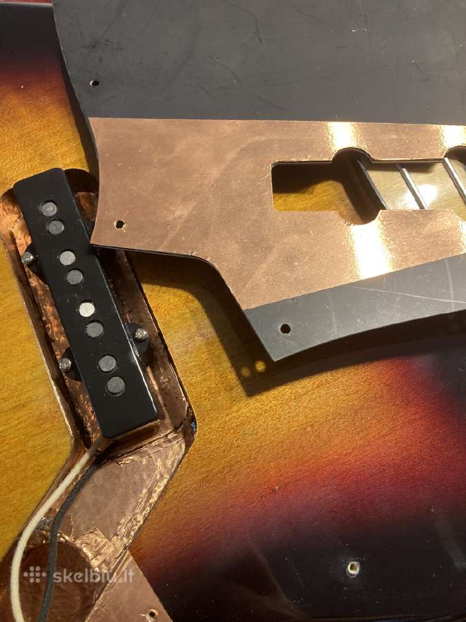 Bosinė gitara Squier Classic Vibe '70s Jazz Bass - nuotraukos Nr. 8