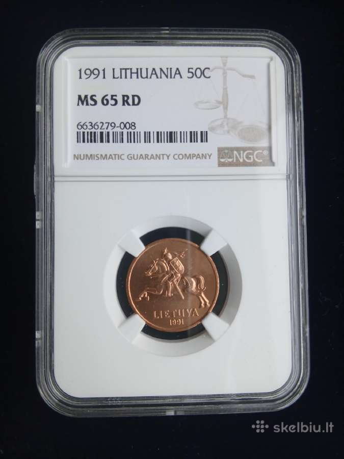Lietuva 1991 50 cnt Ngc Ms 65rd - nuotraukos Nr. 2