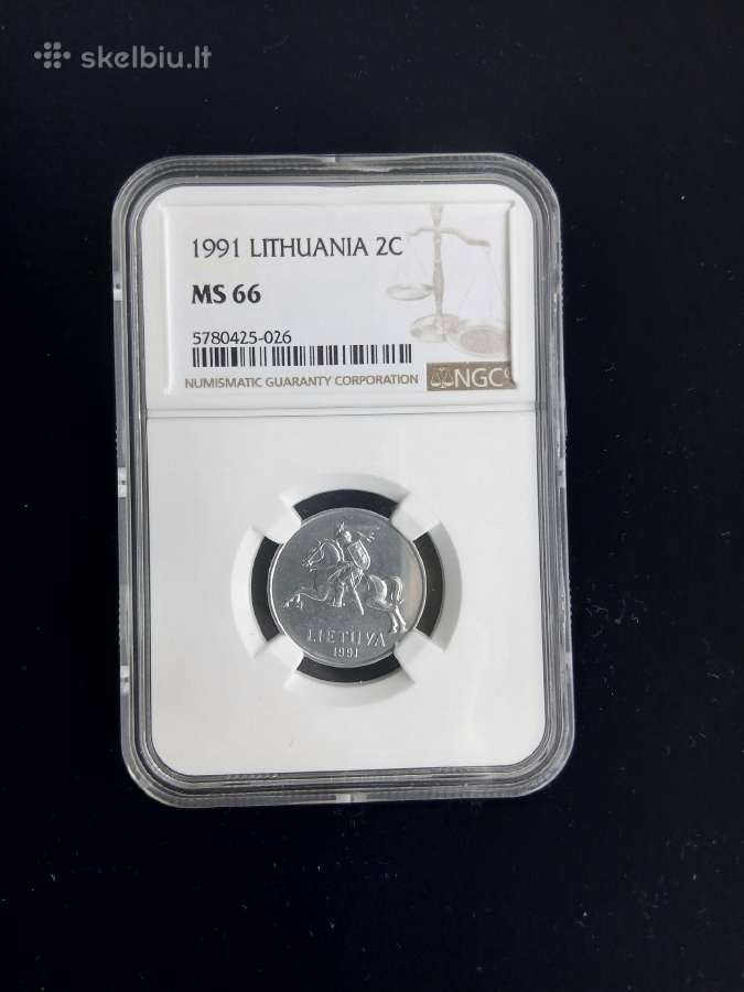 Lietuva 1991 2 cnt Ngc Ms 66 - nuotraukos Nr. 2