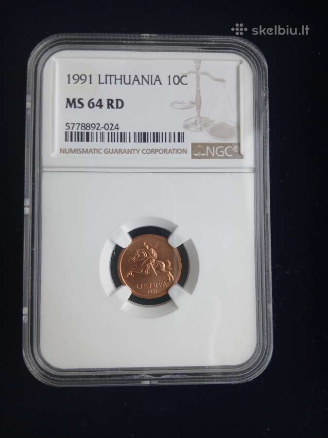Lietuva 1991 10 cnt Ngc Ms 64rd - nuotraukos Nr. 2
