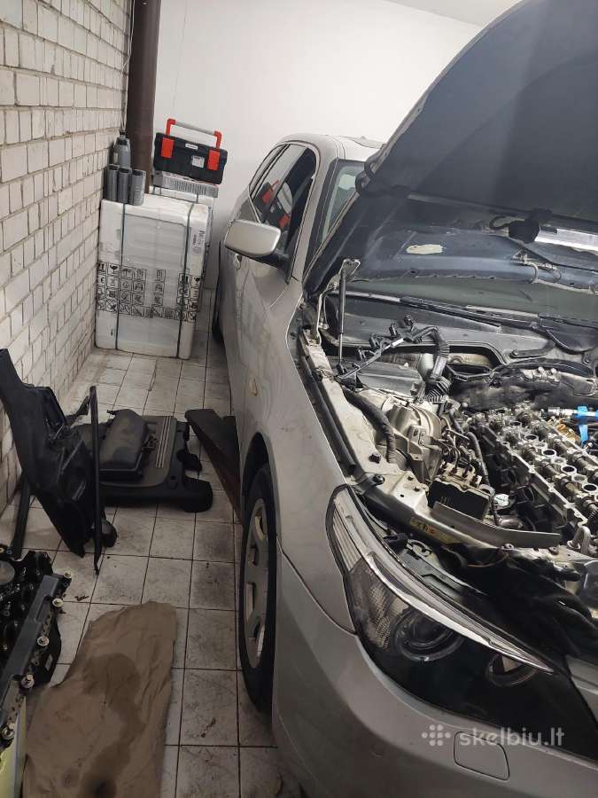 Bmw 530d 160kw su variklio defektu (rida 101k) - nuotraukos Nr. 4