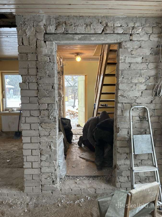 Statybiniu atlieku,baldų utilizavimas. Griovimas. - nuotraukos Nr. 13
