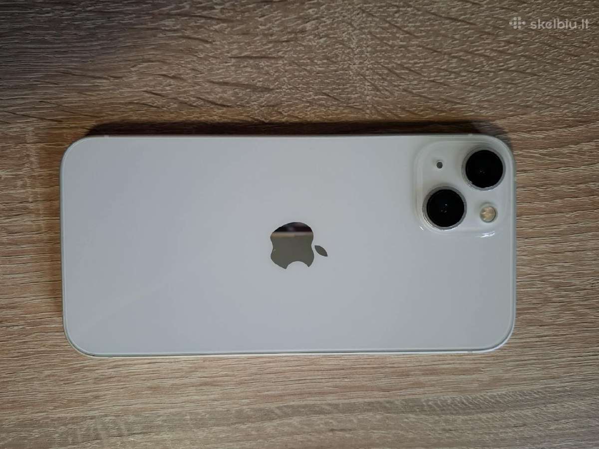Parduodu iPhone 13 white 128gb