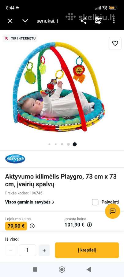 Lavinamasis kilimėlis - nuotraukos Nr. 2