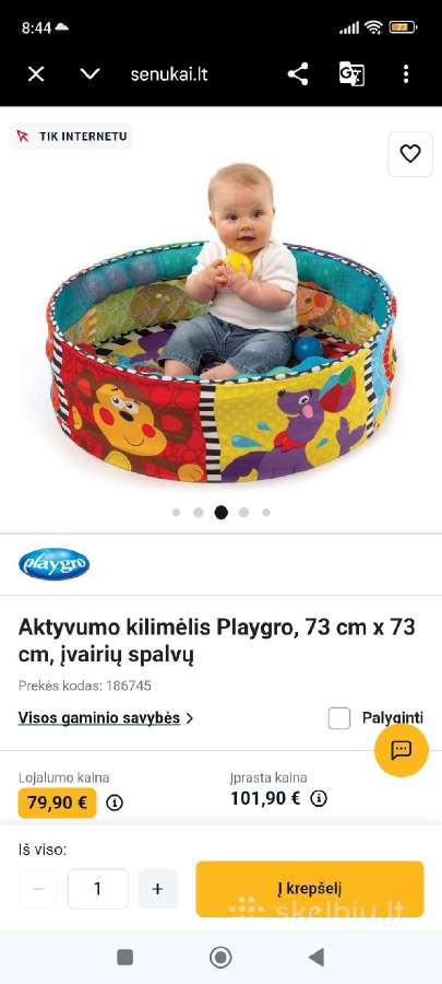 Lavinamasis kilimėlis - nuotraukos Nr. 3
