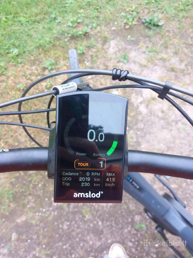 Parduodu labai geros būklės elektrinį dviratį - nuotraukos Nr. 2