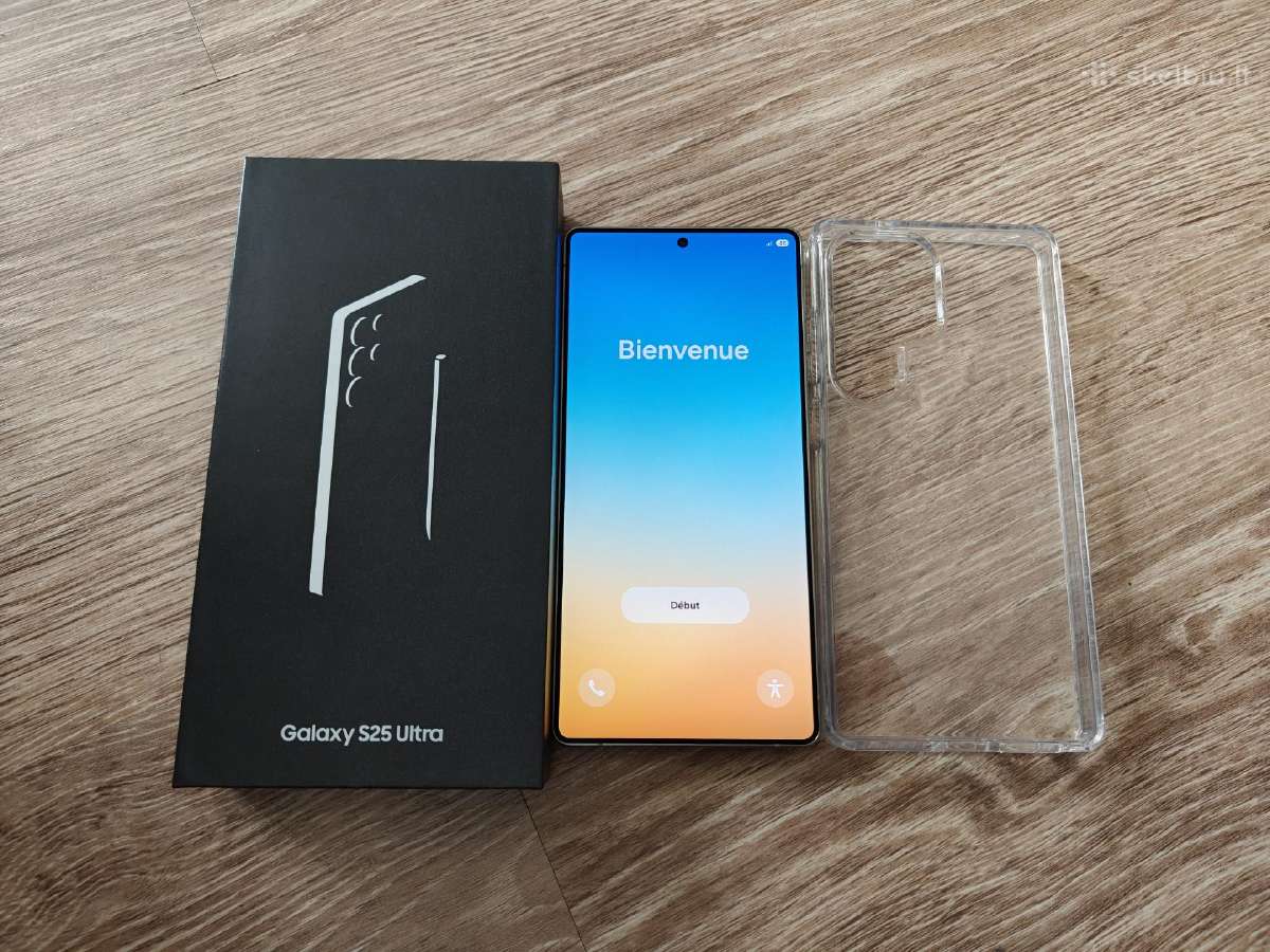 Tik ispakuotas Galaxy S25 Ultra