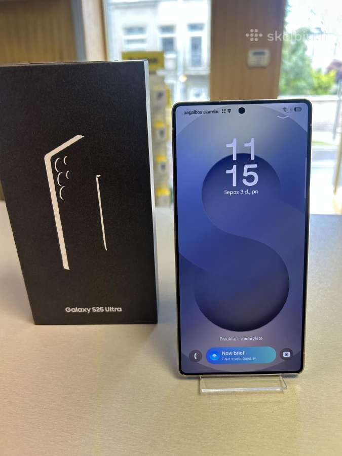 Parduodu idealios būklės Samsung s25 ultra, 256gb