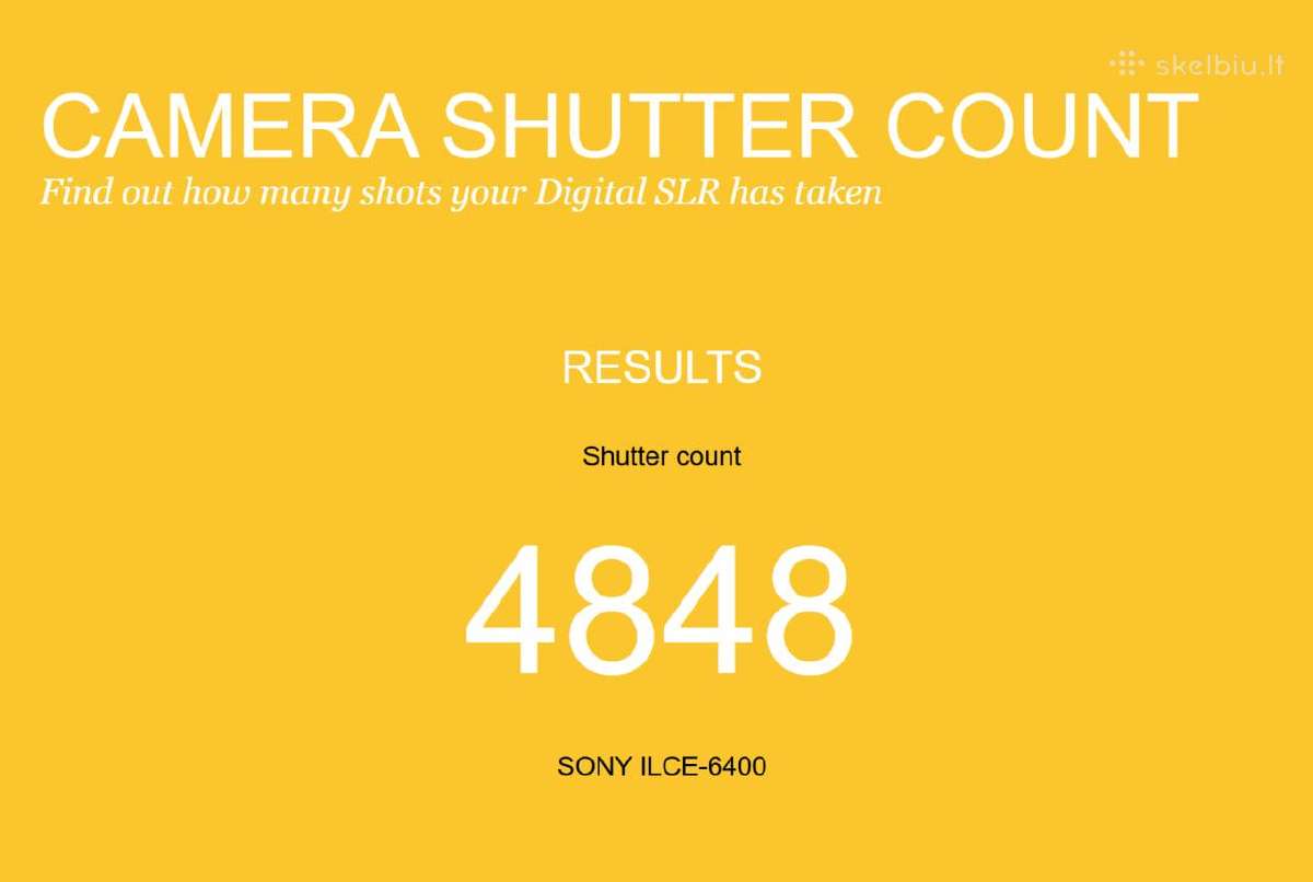 Sony a6400 Kit