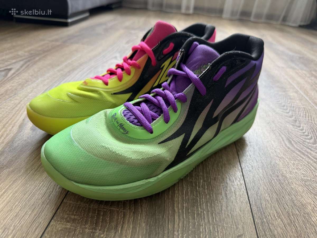 Puma MB.02 „Rick and Morty krepšinio bateliai - nuotraukos Nr. 3
