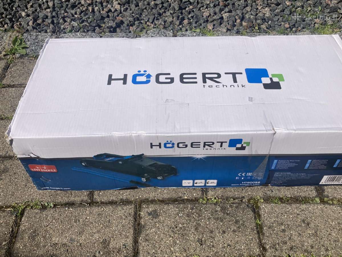 Hidraulinis domkratas Hogert 2ton / 90-340mm