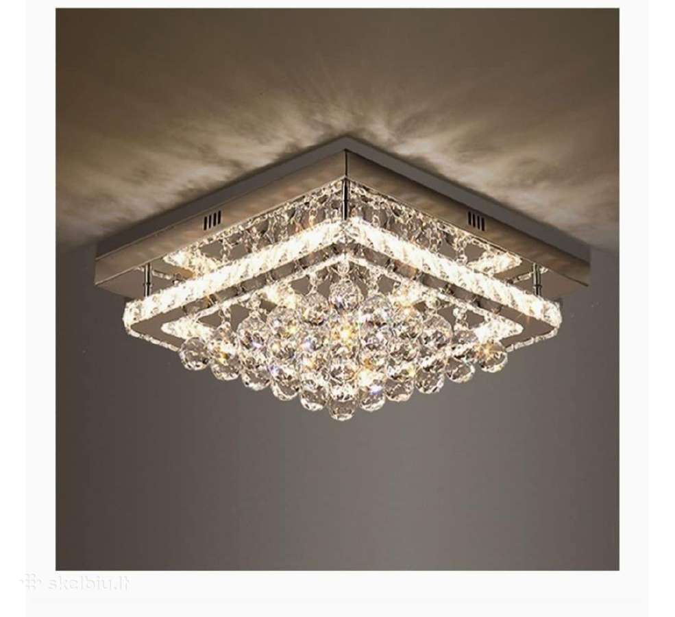 LED krištolinis šviestuvas