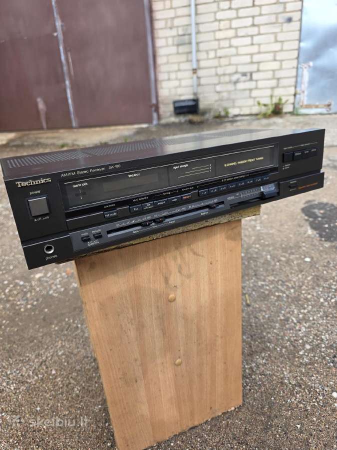 Radijo tiuneris Technics Sa-180 ir Sa-200k