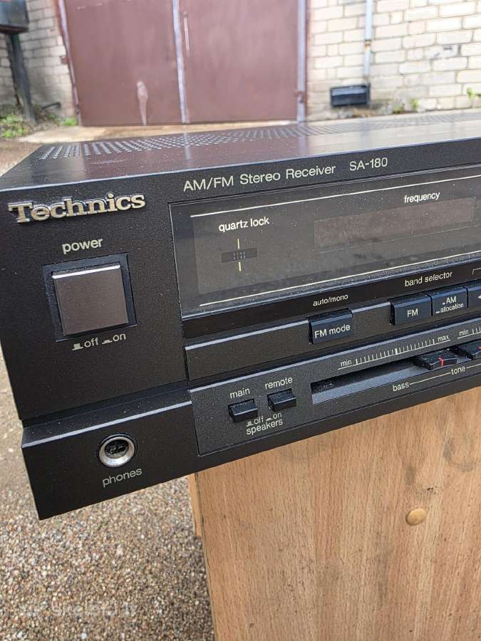 Radijo tiuneris Technics Sa-180 ir Sa-200k - nuotraukos Nr. 2