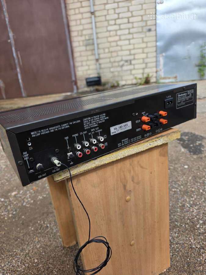 Radijo tiuneris Technics Sa-180 ir Sa-200k - nuotraukos Nr. 3