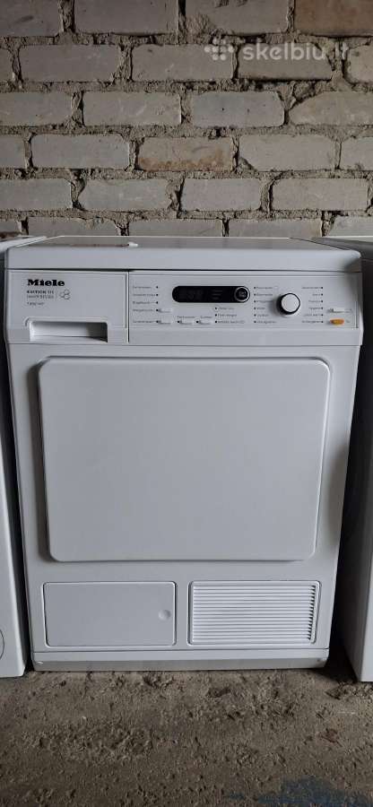 Džiovinimo mašina "Miele Edition111" T8861 Wp A+