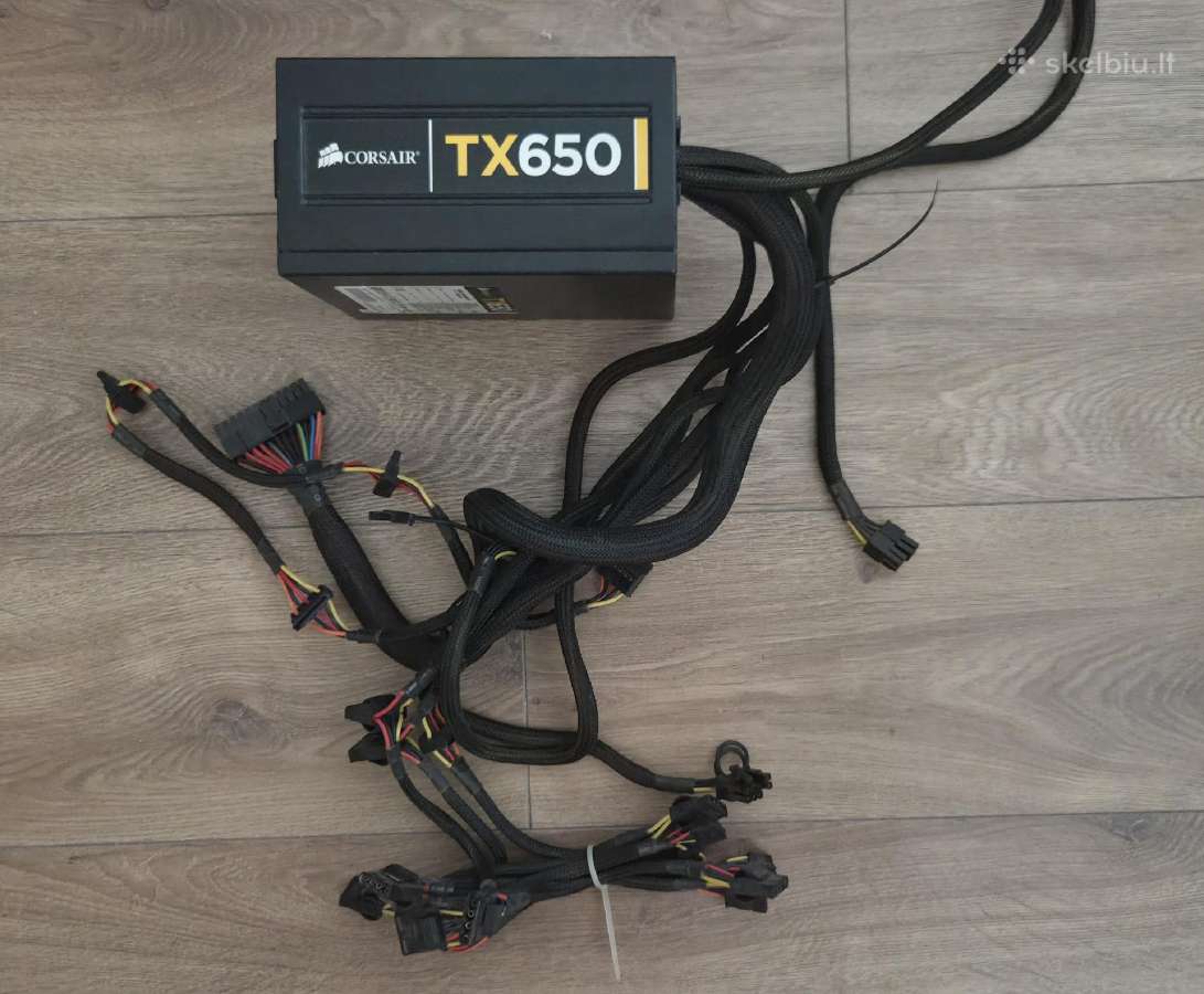 Psu Corsair 750w 650w, Ocz, P1000gm 1000w - nuotraukos Nr. 5