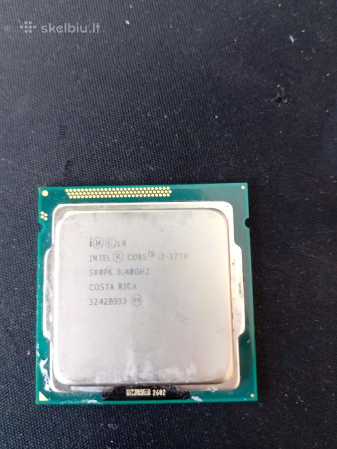 Procesorius Intel core i7 3770