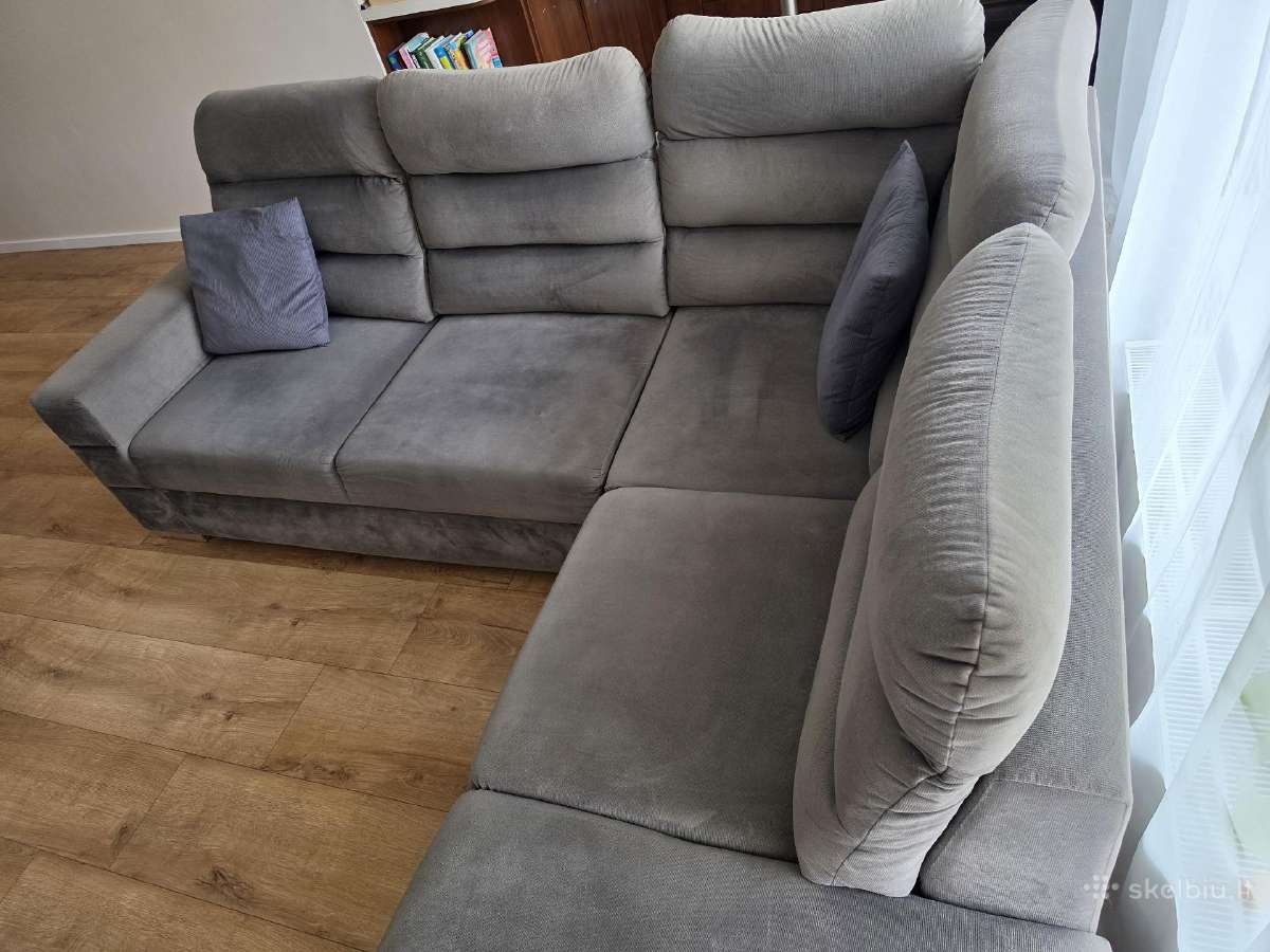 Parduodama sofa lova kampas