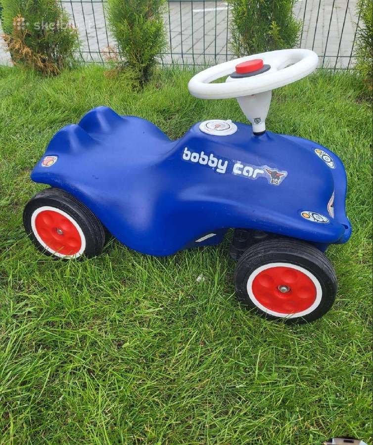 Balancinis dviratukas ir Bobby car mazai naudota - nuotraukos Nr. 4