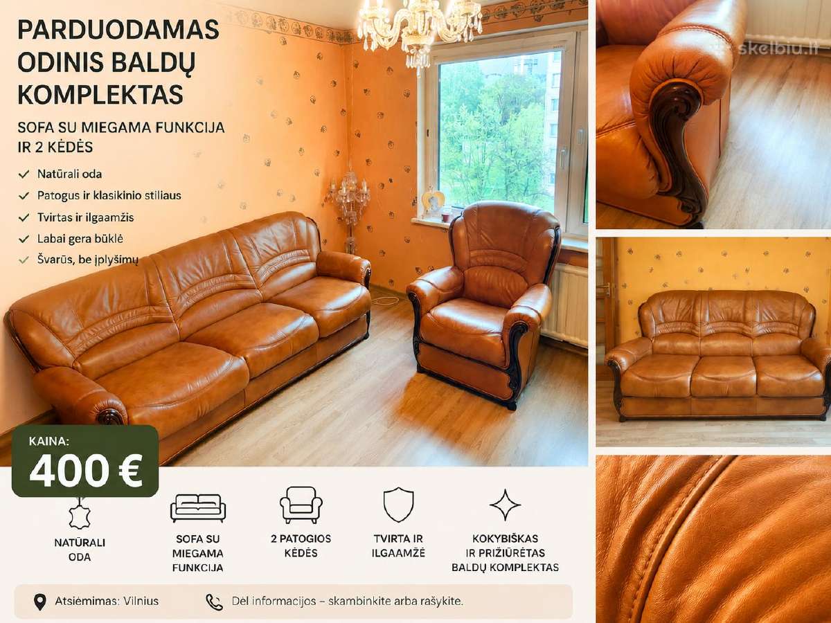 Odinis baldų komplektas