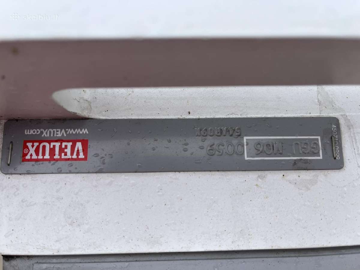 Naudoti atsparūs drėgmei Velux stoglangiai (Ggu) - nuotraukos Nr. 11