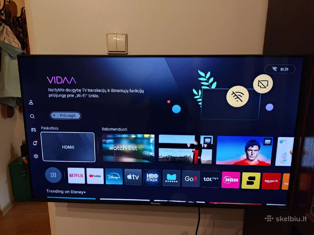Hisense Televizorius 40'', Fhd, Qled