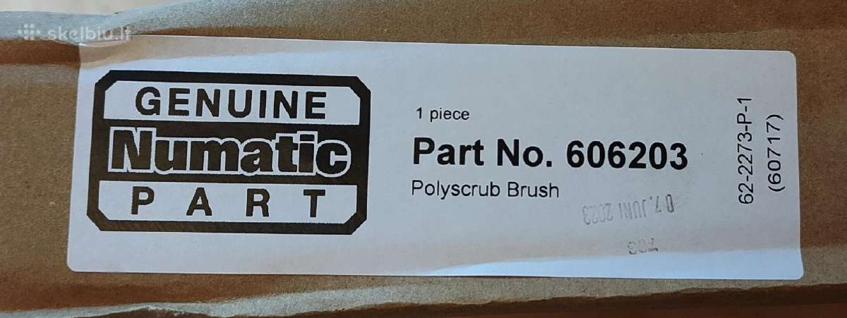 Atsarginės detalės grindų plovimo šveitimo mašinom - nuotraukos Nr. 6