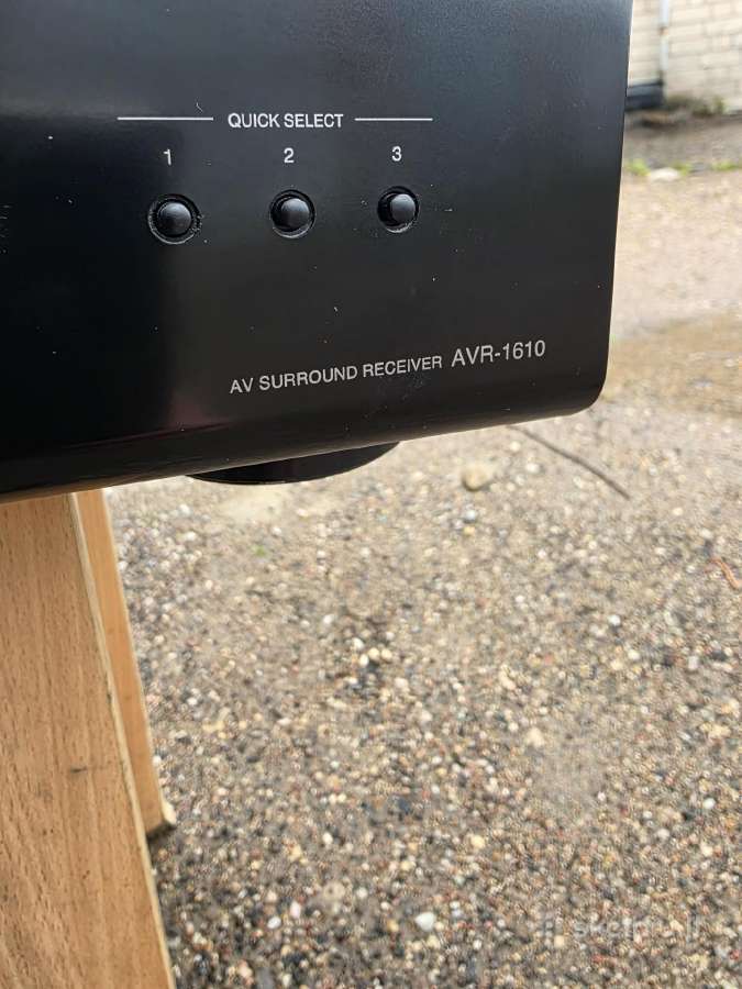 Resyveris Denon Avr 1610 - nuotraukos Nr. 3