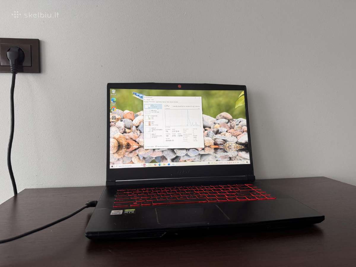 Žaidimų kompiuteris Msi Rtx 3060 i5-10500h