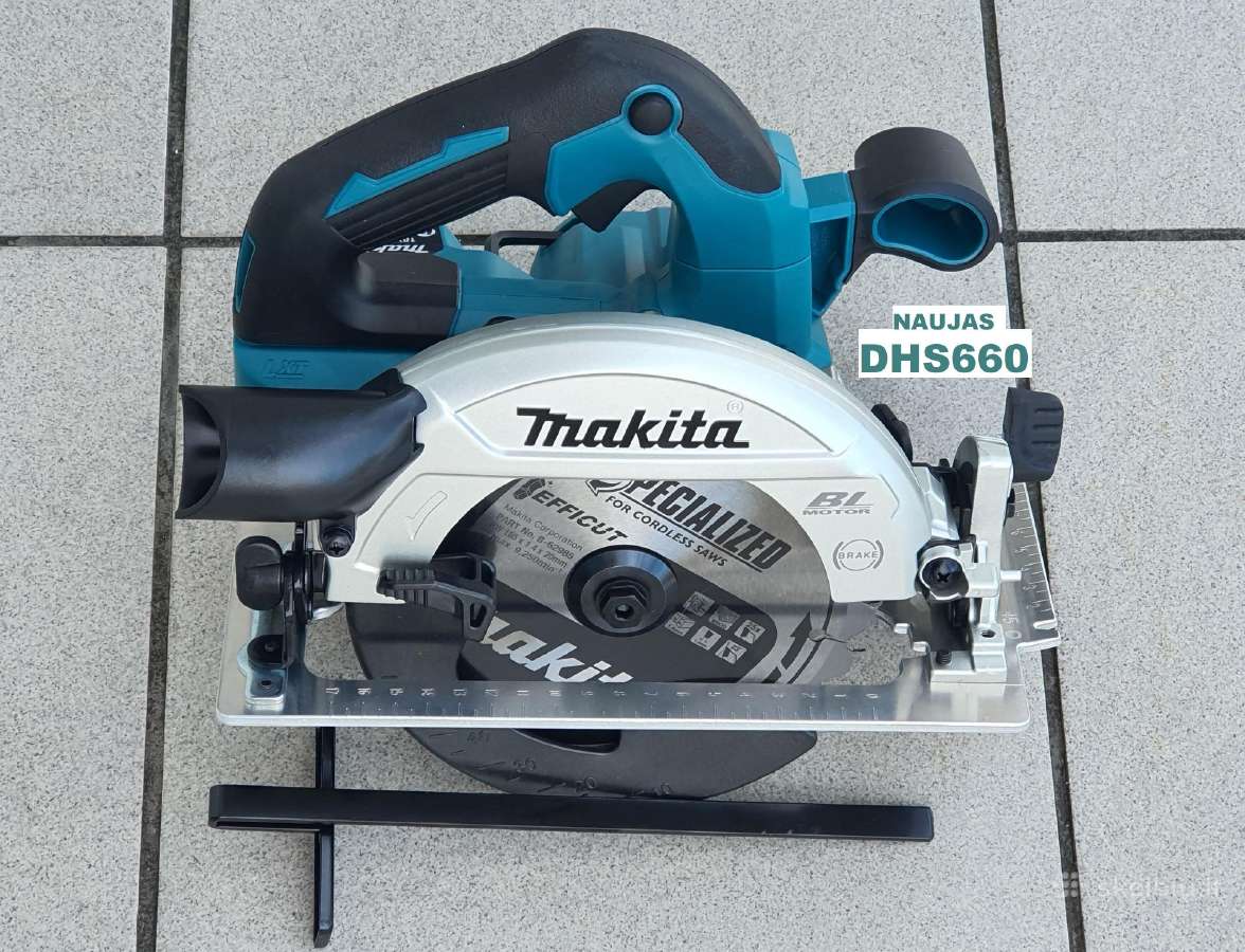 Makita diskinis tiesinis ir siaurapjūklis - nuotraukos Nr. 3