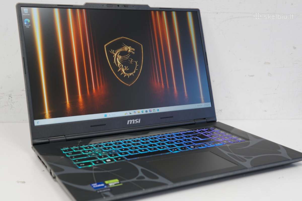 Msi Cyborg 17 **Rtx 5060** - nuotraukos Nr. 2