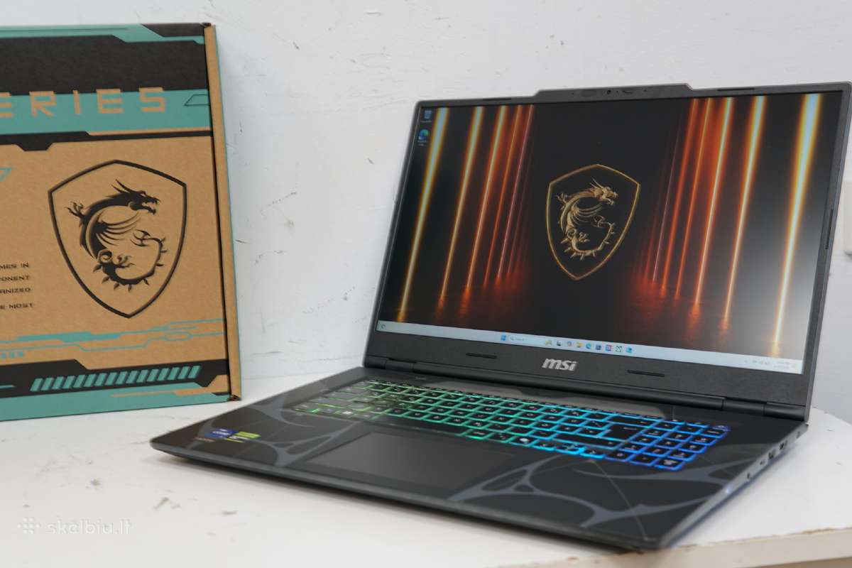 Msi Cyborg 17 **Rtx 5060** - nuotraukos Nr. 10