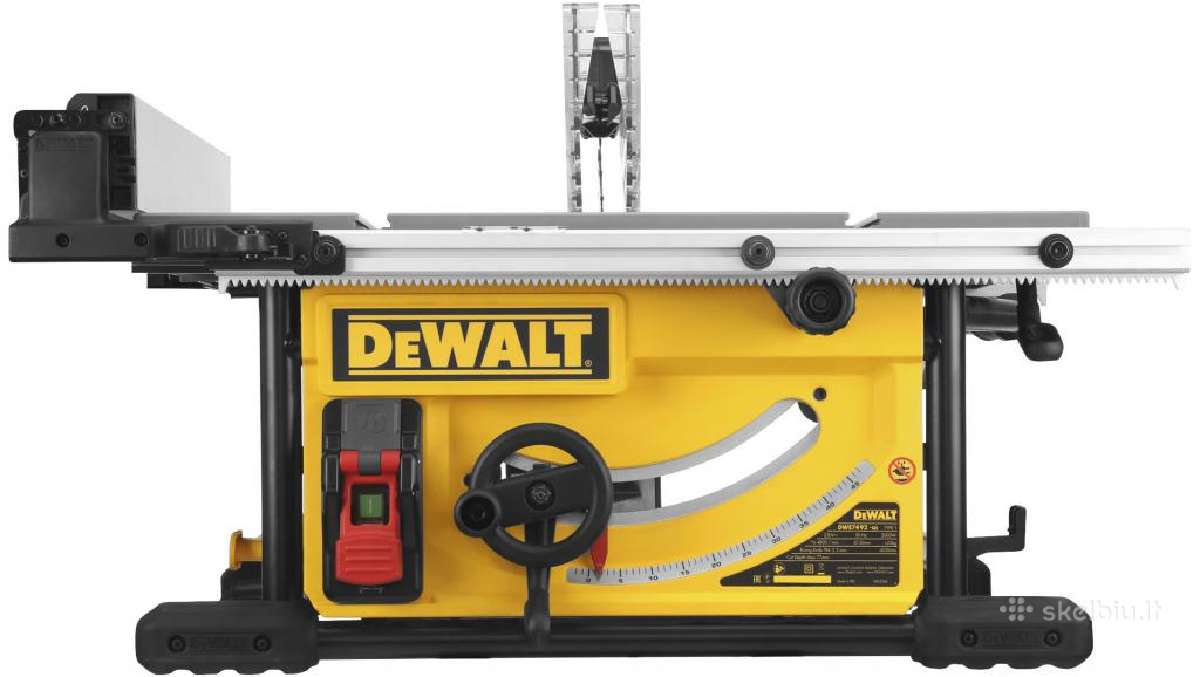 Išilginio pjovimo staklės Dewalt Dwe7492-qs