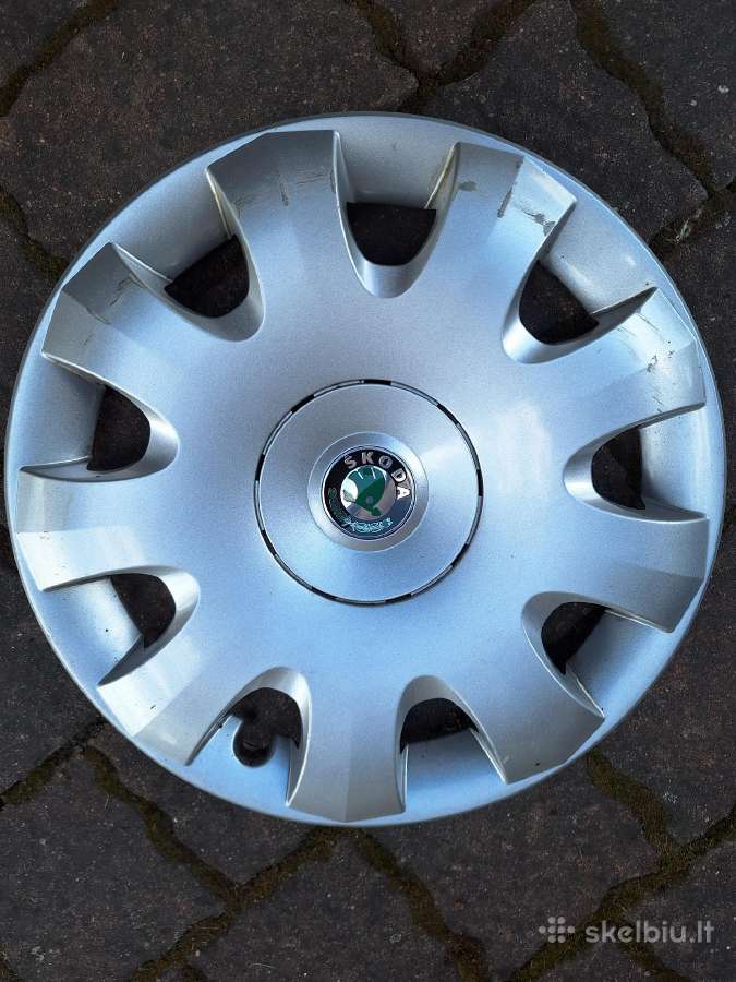 Škoda R15 ratų originalūs gaubtai - nuotraukos Nr. 5