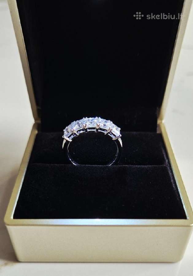 14k žiedas su sertifikuotais 2.05 ct. deimantais - nuotraukos Nr. 2