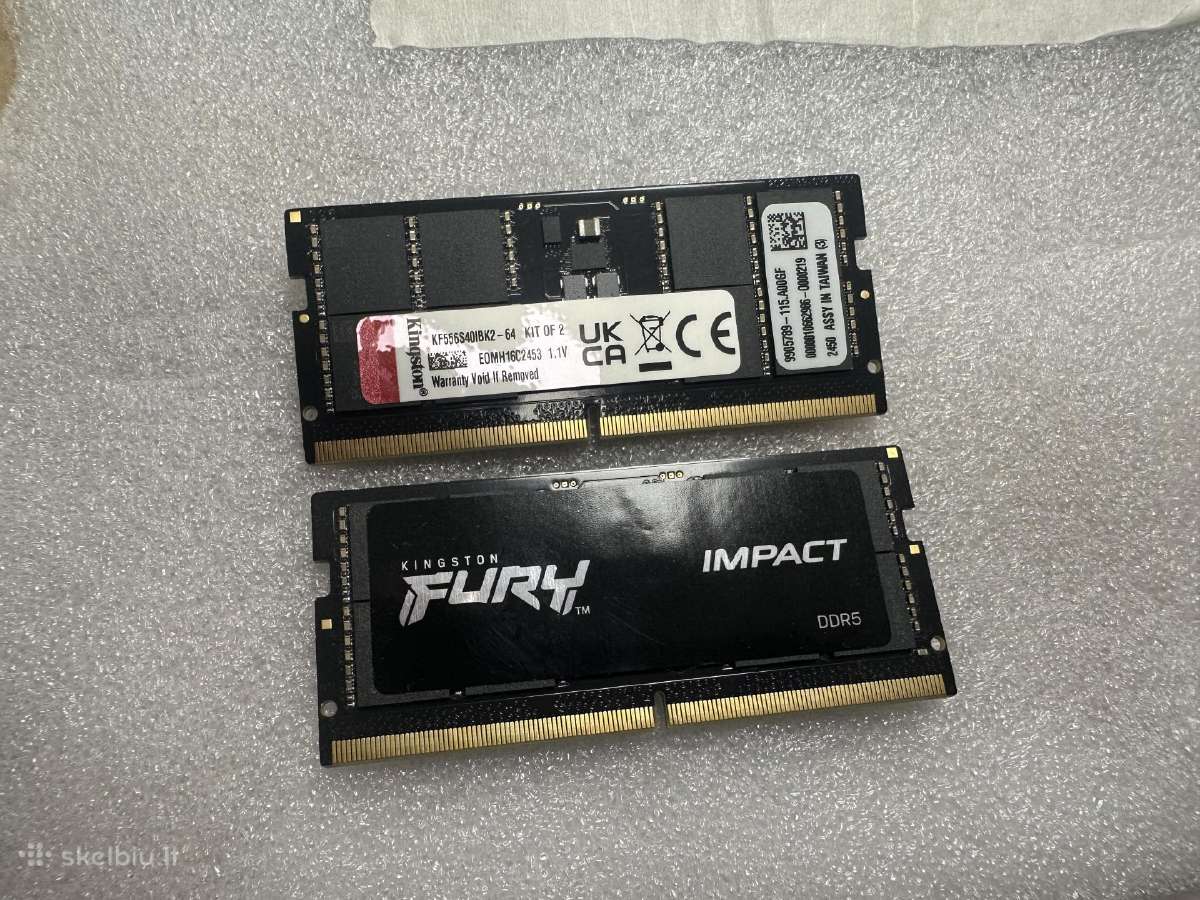 64gb Kingston Fury Impact Ddr5 sodimm
