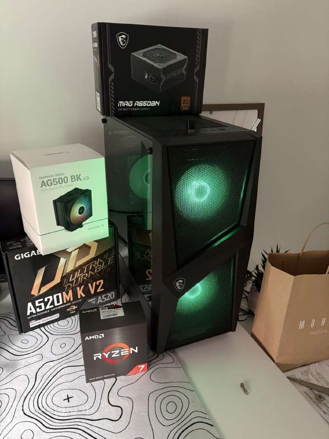 Pc 32gb RAM Rtx 2060 Ryzen 7 5700x