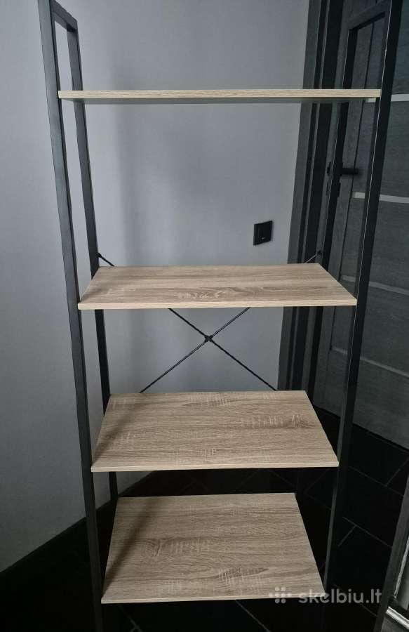 Pastatoma 4 pakopų lentyna