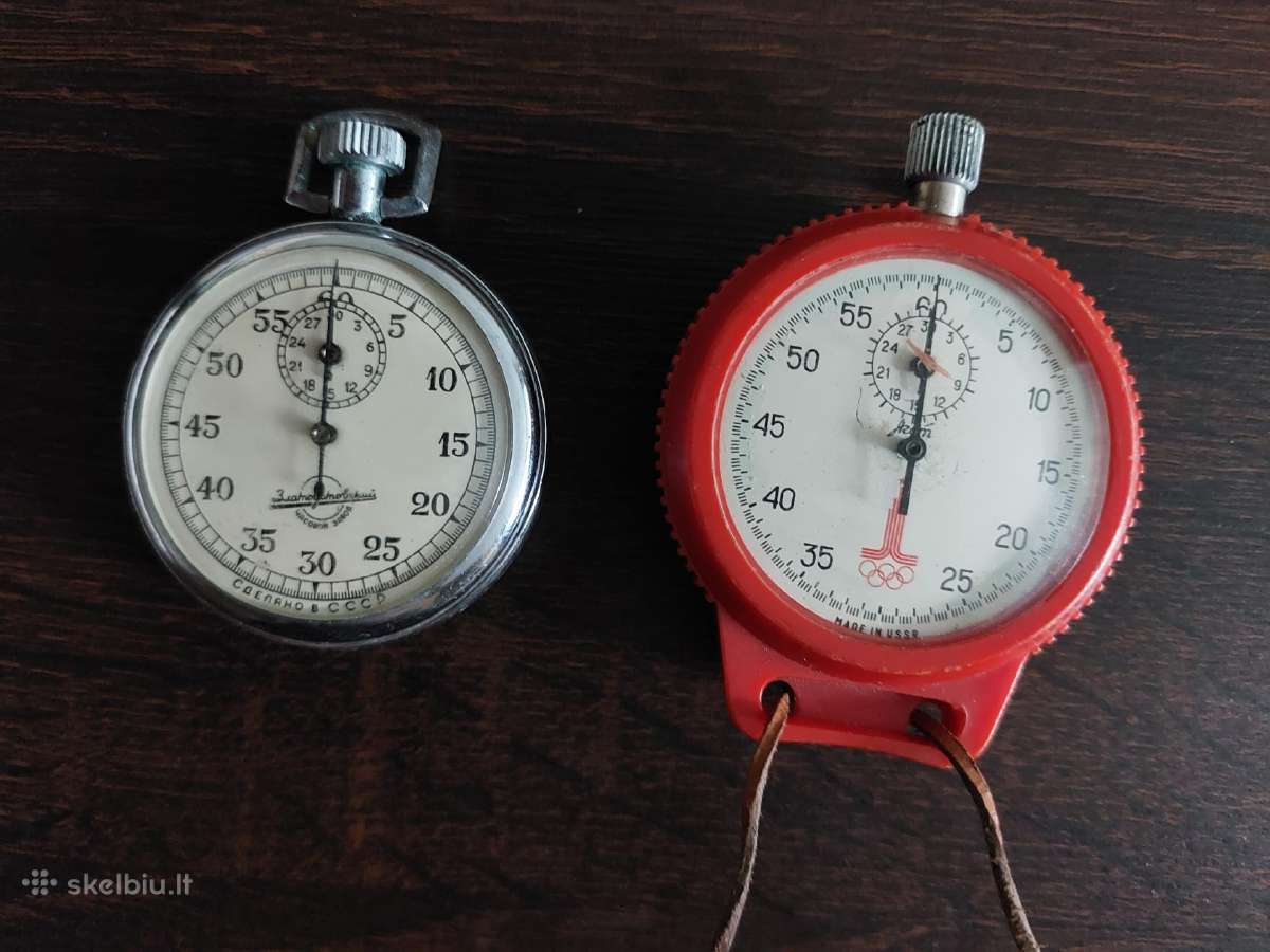 Tarybinių laikų mechaniniai chronometrai