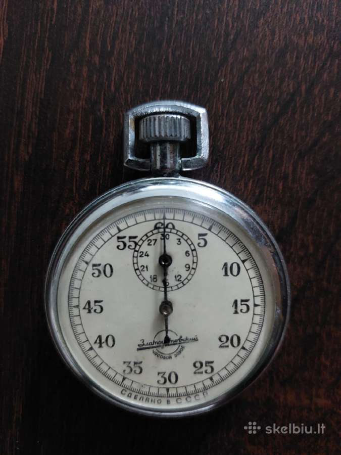 Tarybinių laikų mechaniniai chronometrai - nuotraukos Nr. 2