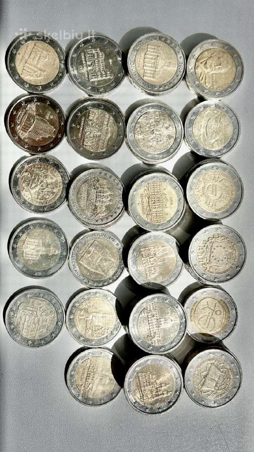 2€ monetos