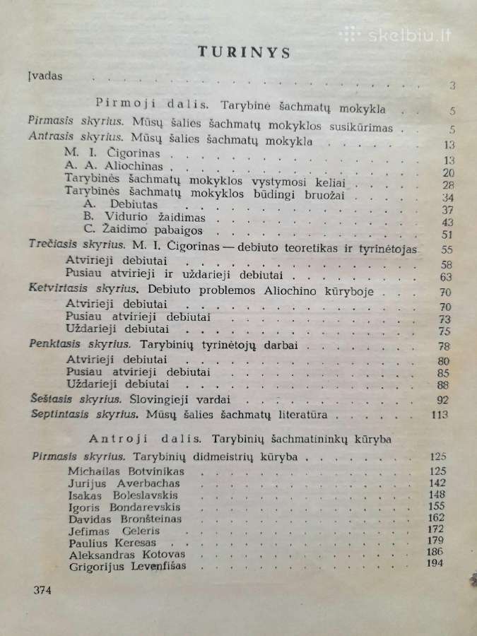 Sena šachmatų knyga 1957m. - nuotraukos Nr. 4