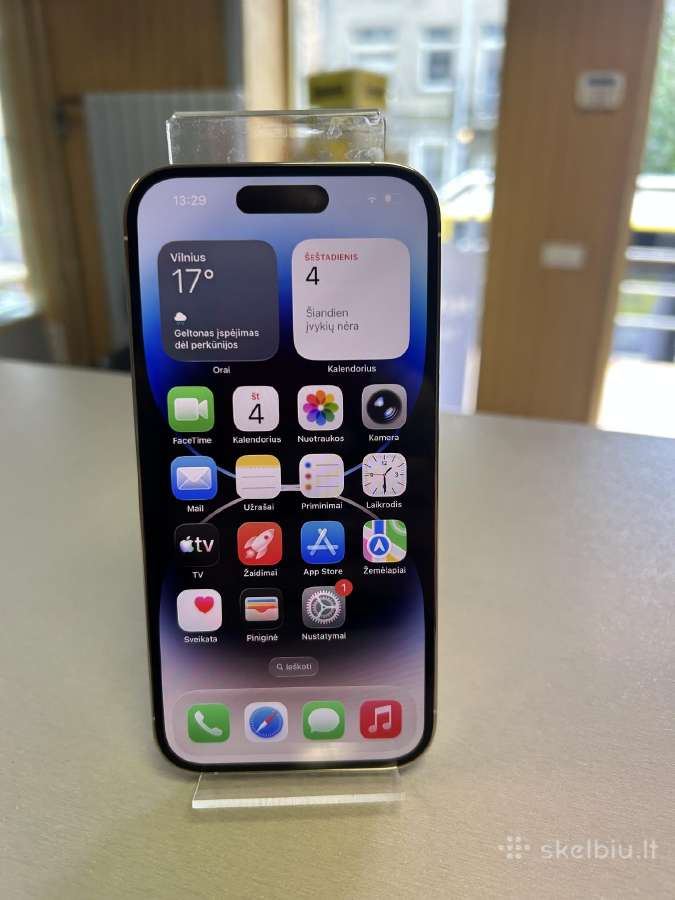 Parduodamas idealios būklės iPhone 14pro, 256gb