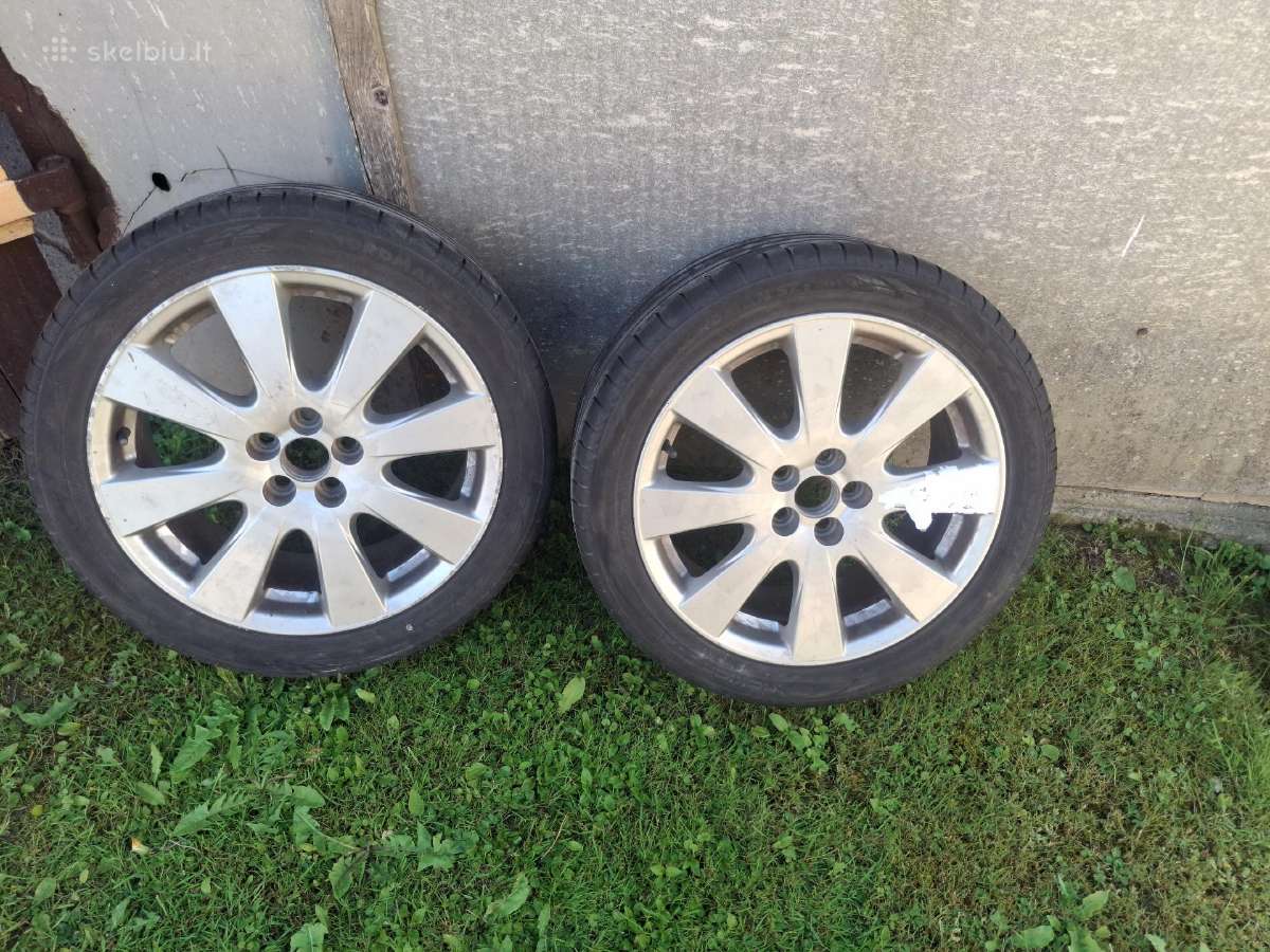 Toyota 4vnt R17 ratlankiai su vasarinėmis padangom