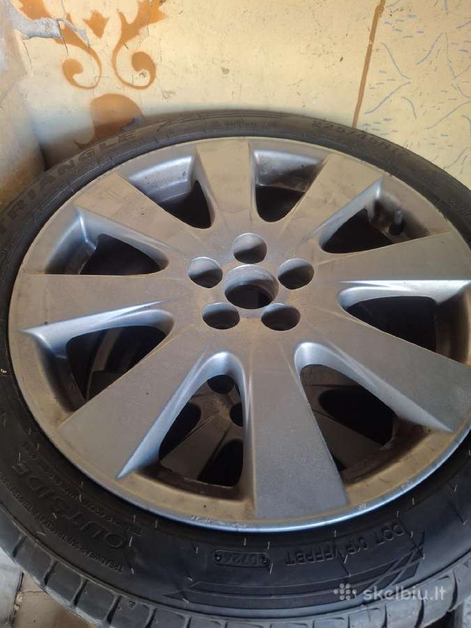 Toyota 4vnt R17 ratlankiai su vasarinėmis padangom - nuotraukos Nr. 4